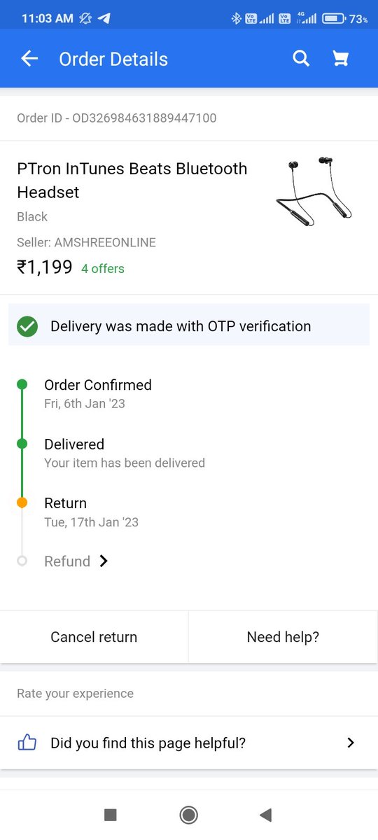 kumar_r0shan's tweet photo. Flipkart aj ka time pe bahut he jada fraud karne wala online platform ha mara oder missing hone ka bad bhi mane 10 se bhi jada bar complin karne ka bad bhi mara refund yah replacement avi tak nhi mila customer service wale bhi kuch nhi kar rha ha @flipkartsupport @Flipkart Chor h https://t.co/cZd9OdIM7g