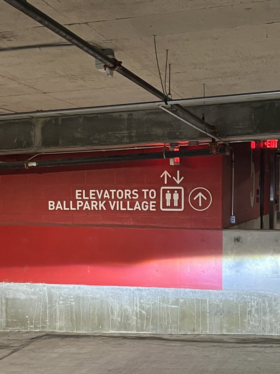 annestl's tweet photo. There is nothing more #StLouis than building a beautiful brand new complex with an amazing parking garage with an elevator that doesn’t work. Unreal… Fix it @BPVSTL @Cardinals @BallySportsMW @Loews_Hotels https://t.co/CDAwAKzEO5