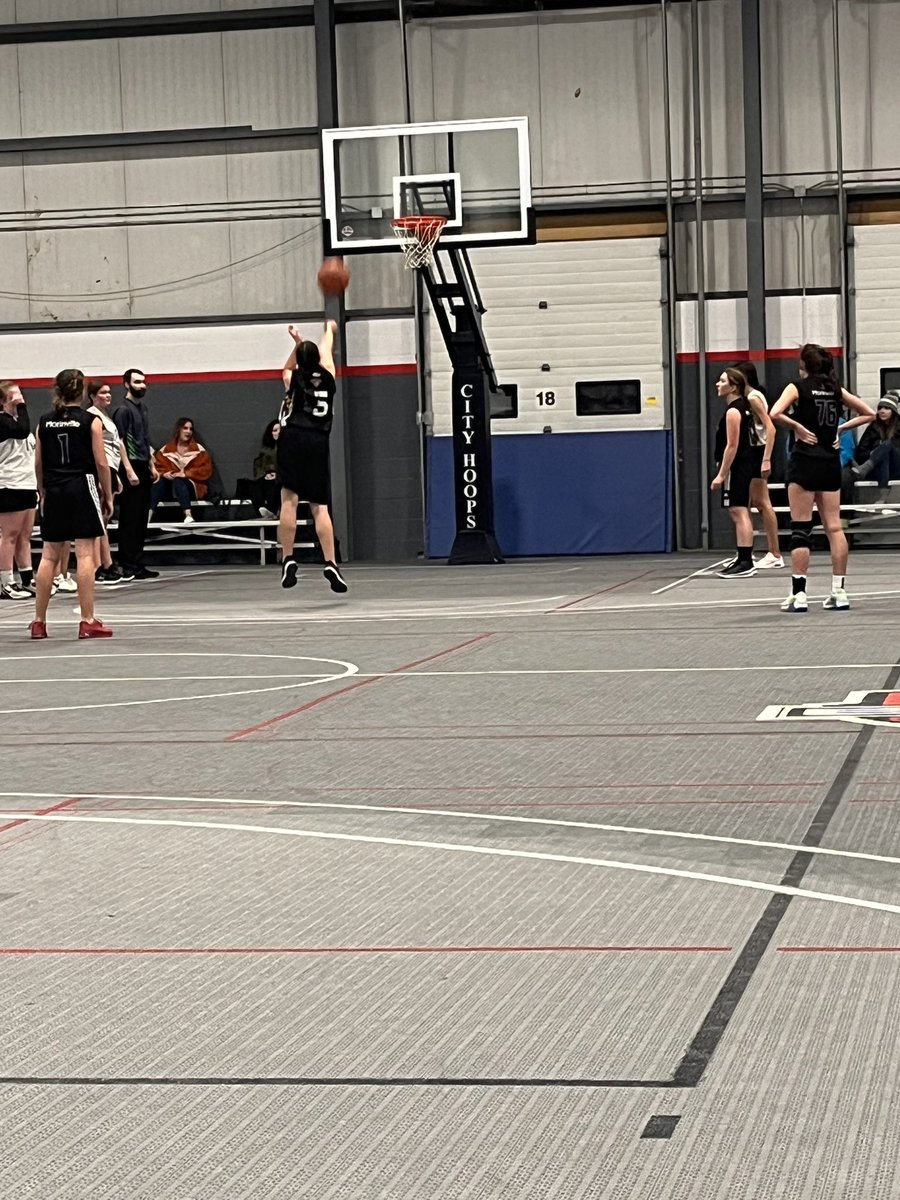 originaldeerrib's tweet photo. Nothing better on a Friday night then watching my (not so) little girl play basketball! Came out on top 56-37 #blackjerseys #5 https://t.co/f1lsT7emzh