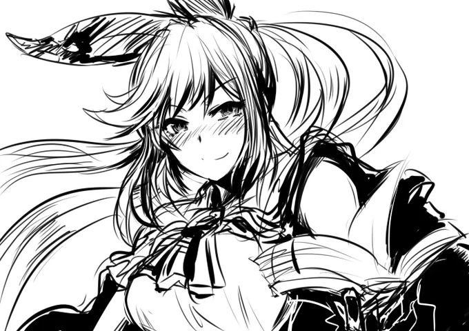 【再掲】グラブルやってた頃の絵 