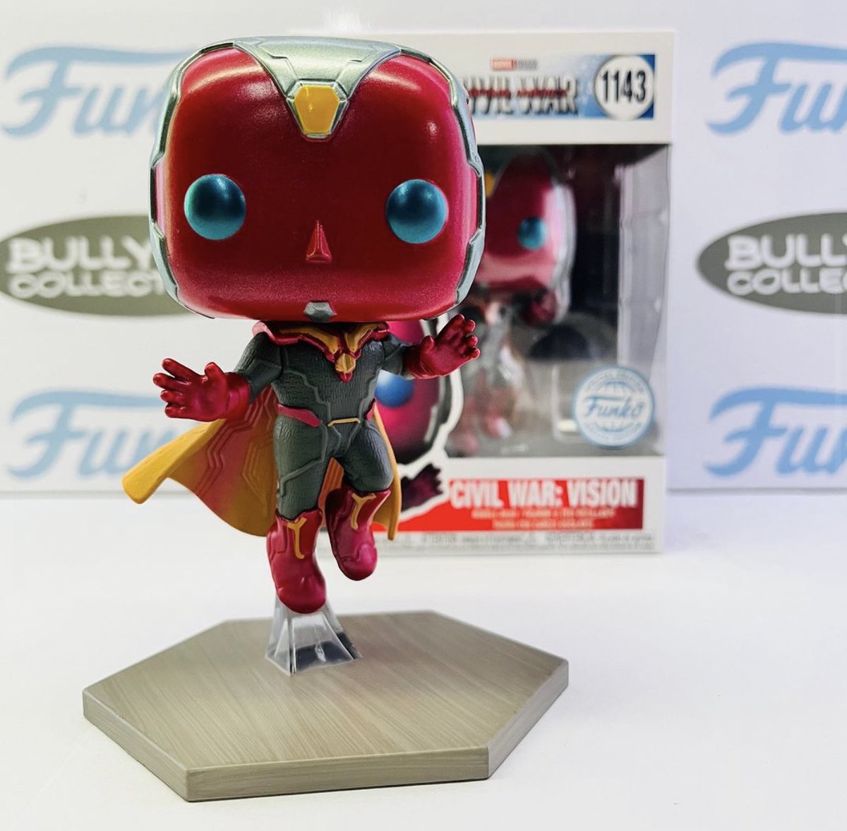 DisTrackers's tweet photo. Out of box look at Amazon exclusive Captain America Civil War BAS! Available for preorder.
#Ad #Marvel
.
https://t.co/VVfPJPxCwy
Credit @bullyboycollectibles
#CaptainAmericaCivilWar #BlackPanther #Hawkeye #Vision #Funko #FunkoPop #FunkoPopVinyl #Pop #PopVinyl #Collectibles https://t.co/HJZf2cEHuH