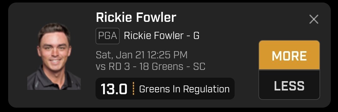 51-10 on Free plays posted here. VIP crushes again today. I dont know what some of ya are waiting for. Golf season is in full gear and so are we. Up over 40 units on the month now. DM for info, hop in the group and see for yourself. You are MISSING OUT. #Golf #prizepicks #pgatour