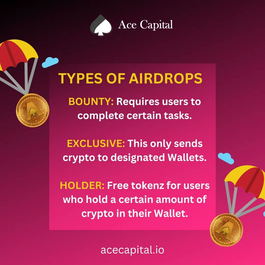 Do you know what an Airdrop are and what is it's purpose? Let's read.
#acepay #tokenz  #tknz #acecburn #acecswap #acecno1 #ace #acec #acecapital #acecapitaluk #acespaces #acedao #unifarm #radioshackexchange #pancakeswap #coinmarketcap #coinsbit #coingecko #listing #utilities #upi