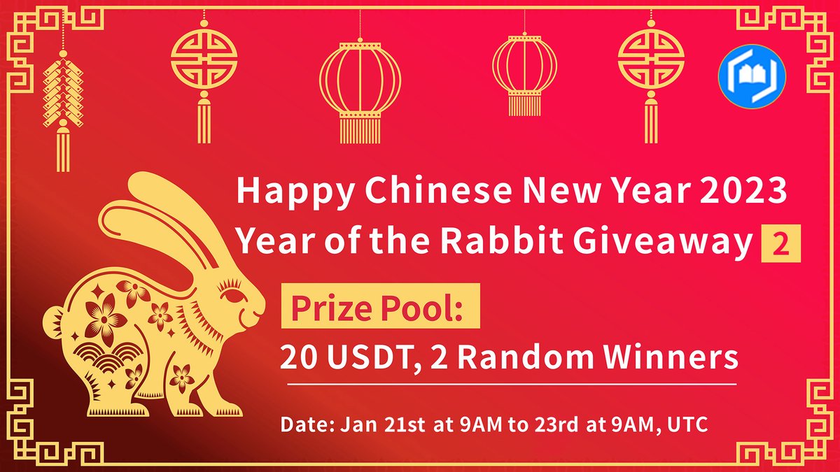 BitPromoWeb3's tweet photo. BlockBook #ChineseNewYear #Airdrop 2⃣

🧧 WIN $20 #USDT 🧧

Rules:
✅ Follow @BlockBook101
✅ RT &amp; Like ♥️
✅ Comment #BlockBook &amp; Tag 6 friends
✅ Join #Telegram
https://t.co/XmltfBwFM3

2 Random Winners 🏆
10 $USDT Each

Ends: Jan 23rd at 9AM UTC

#Giveaway #ChineseNewYear2023 https://t.co/UmnvKZ1huc