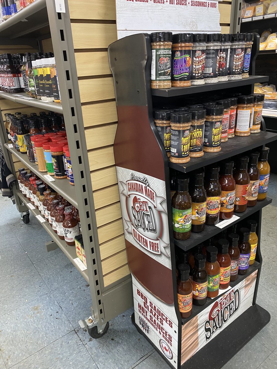 Spotted ⁦<a href="/GetSaucedCDN/">Get Sauced</a>⁩ at ⁦<a href="/BensMeatsDeli/">Bens Meats & Deli</a>⁩ a