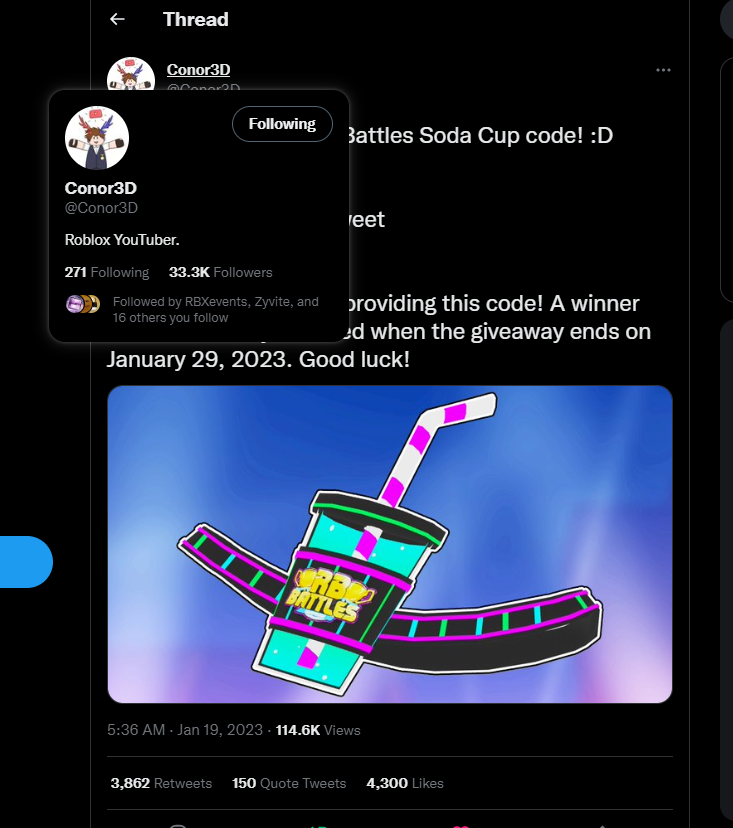 pugman1811's tweet photo. @Conor3D @Roblox goodluck https://t.co/Nu1PqxeSEa