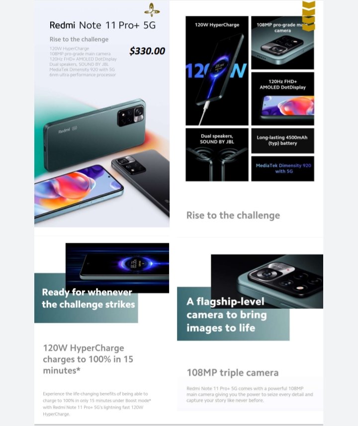 titimagazine's tweet photo. TiTi Magazine January 2023 issue
TiTi Gadgets - Xiaomi Redmi Note 11 Pro+ 5G
Get the e-magazine for more details
https://t.co/ACQHnFrcYp
#titimagazine @titimagazine #xiaomi
#gadgets #devices #smartdevice #gadgets #xiaomiphones #phones #xiaomiredminote11pro #redmi https://t.co/STY5xC3ynq