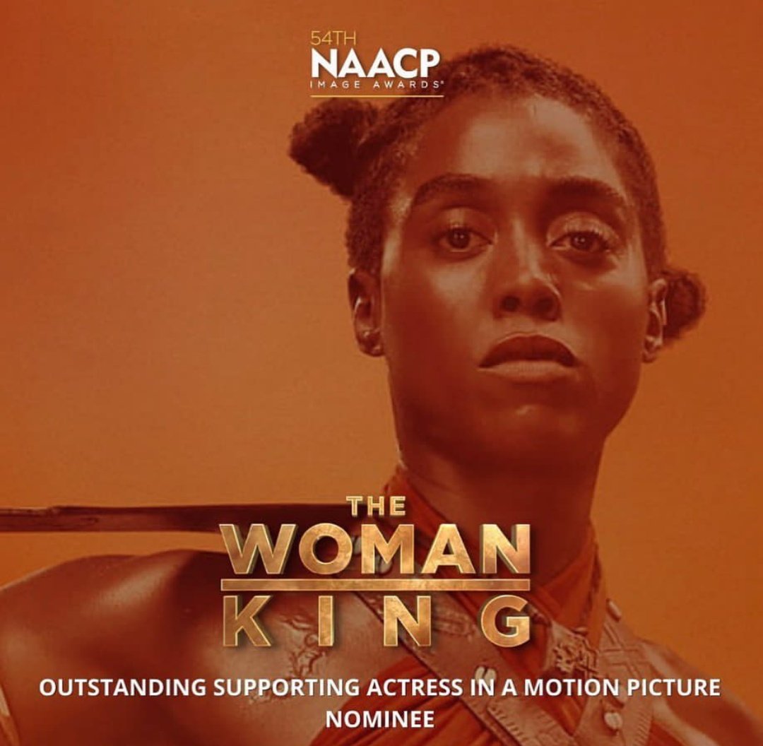 MyTotalGossips's tweet photo. Do you think Lashana Lynch deserves this nomination for her role as #Izogie in the movie, #TheWomanKing? https://t.co/tz97prArXE