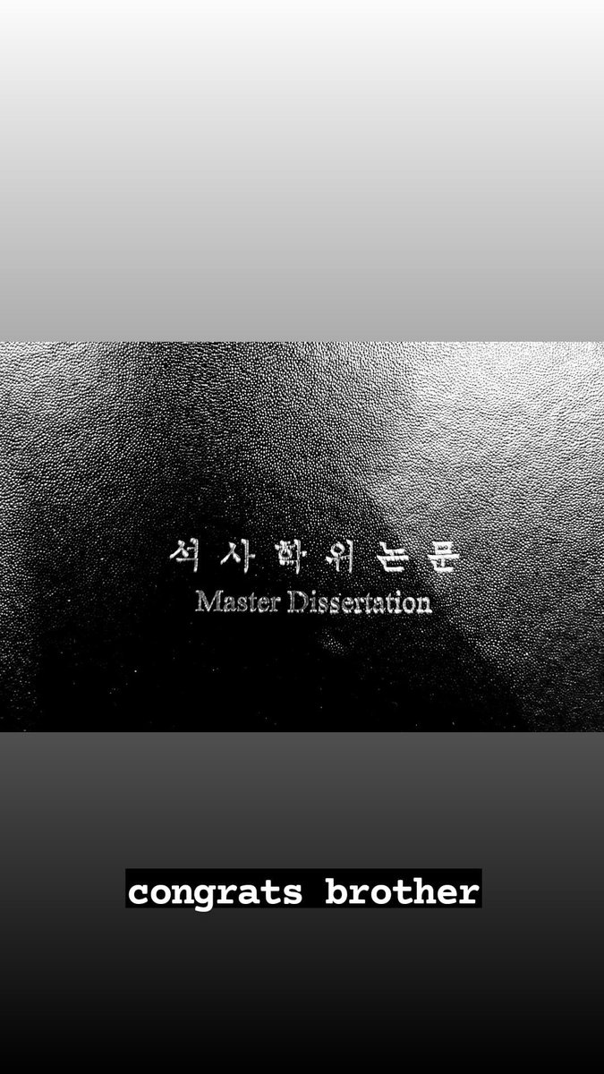 __candyclover's tweet photo. #RM @BTS_twt IG Story:

2019 บังทัน แกรมมี่ ไปกันเล้ย! -NJ
😊 ขอให้สอบผ่านเข้าสถาบัน KAIST !!!
https://t.co/6vOl7RixsA

สถาบันชั้นสูงวิทยาศาสตร์และเทคโนโลยีเกาหลี
#เพื่อน..
https://t.co/f5QFCAUKbQ

ปริญญานิพนธ์ระดับมหาบัณฑิต
ยินดีด้วยนะเพื่อน
https://t.co/DP7SpGh7KC https://t.co/LitCLf0K0U