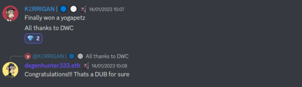 DWC NFT tweet media