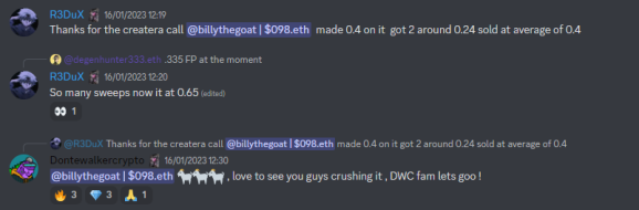 DWC NFT tweet media