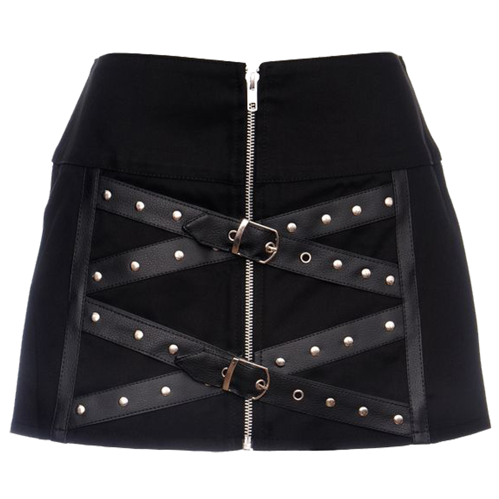 Women Gothic Black Mini Skirt Buy More Women Gothic Clothing Here At 'The Dark Attitude' We Offer Fast & Free Shipping. thedarkattitude.com/women-gothic-b…