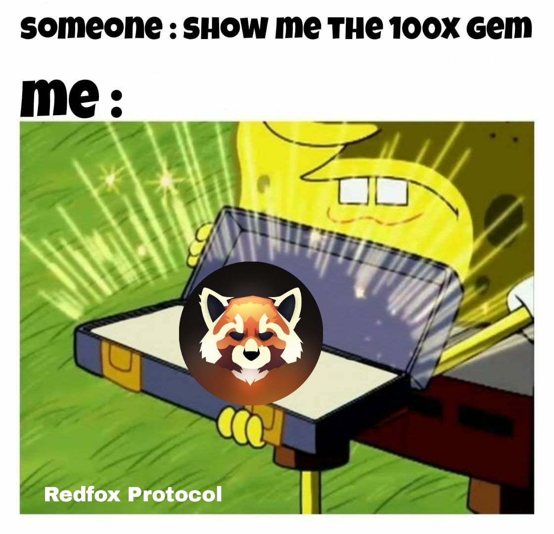 @RedFoxProtocol My Meme Entry🔥 @RedFoxProtocol 

$RED #Redfox #LFG

<a href="/Zayed__Mz/">Zayed</a>
<a href="/Sindrala_wonder/">Sindrala</a>
<a href="/Fahad_Creation/">Fahad</a>