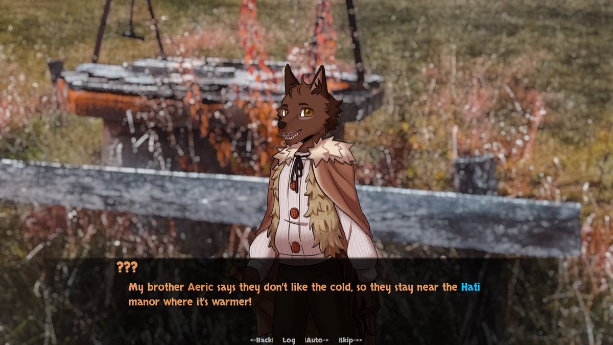 WayfinderVN's tweet photo. Wayfinder v1.7 is now available for the public on https://t.co/ztWpKXW7ML!
More story, sprites, a new font and many adjustments!
https://t.co/4umVVWratj

#furry #vn #fvn #gay #gayvn #visualnovel #furryvisualnovel #Wayfinder #itchio #wolfboi #wolfgiant https://t.co/2UzOylX55Y