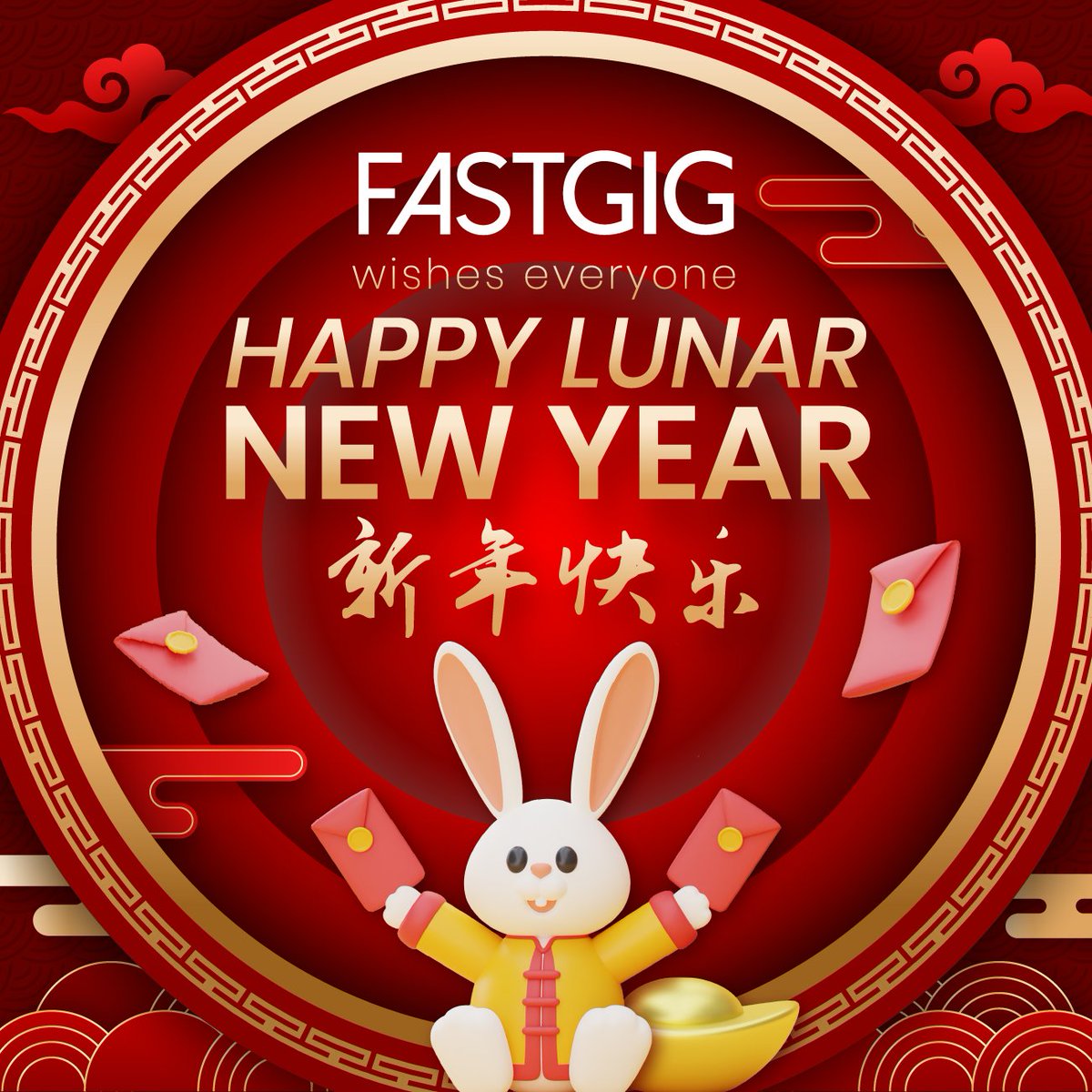 'Hoppy' Chinese new year!! May the year of rabbit brings you happiness, fulfilment and full of happy new memories! Wishing that everything falls into place for you in this new year!