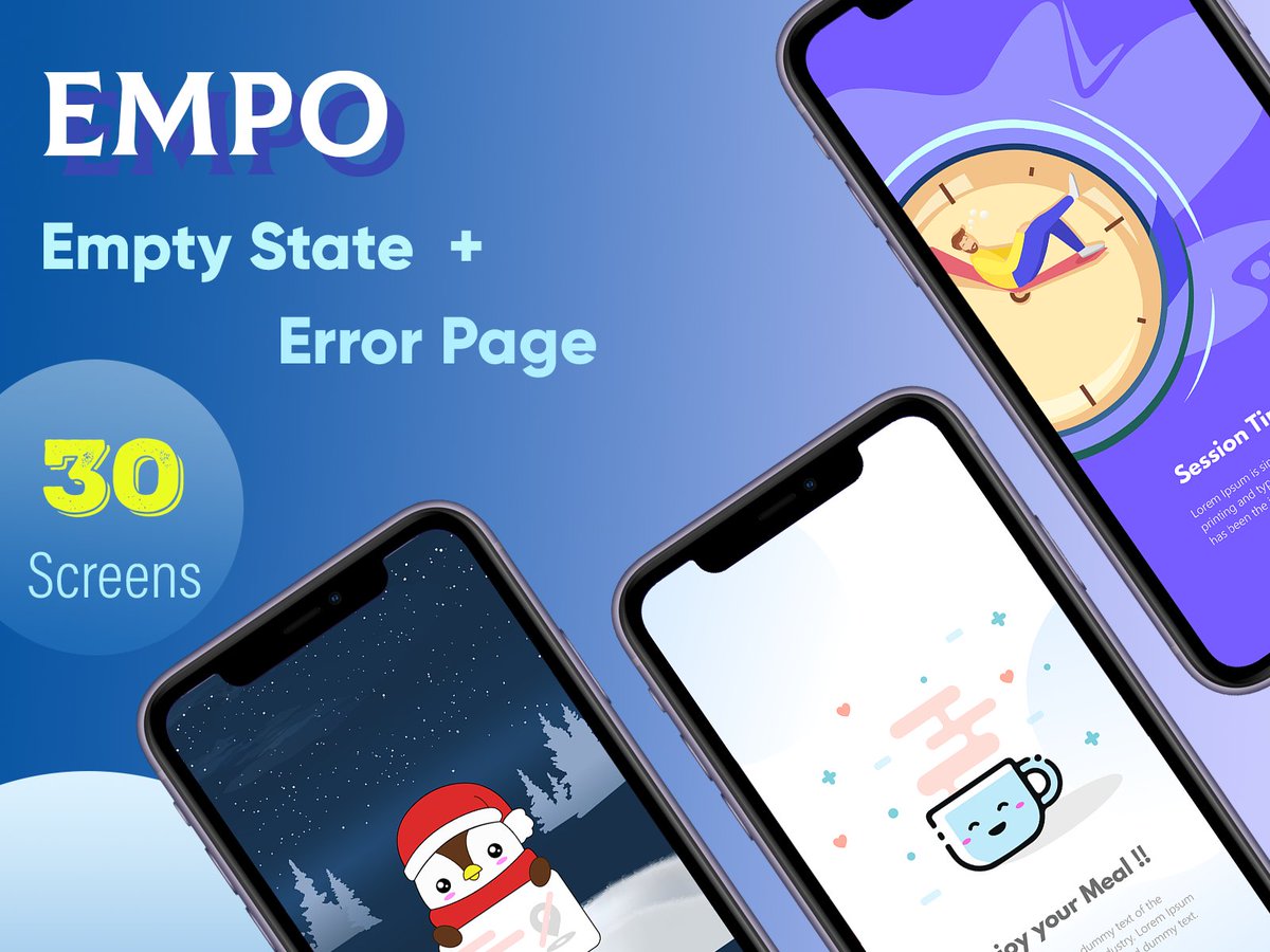 Check out new work on my <a href="/Behance/">Behance</a> profile: "Empo - UI KIT" be.net/gallery/965506… 

#uidesign #uxdesign #appdesign #appdevelopment
