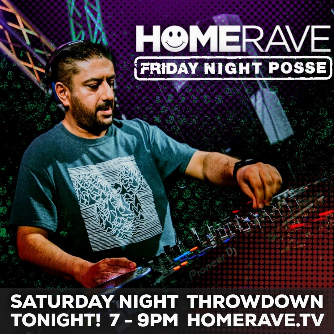 Back in bizness on #Homerave the first of 2023! 😁😍 7 - 9pm Friday Night Posse playing all sorts (house to trance) as usual! 🥳 Hopefully see ya later 🤩
 
You can watch FREE with the link below, loads of other DJs exclusively on there too 🤩 Click --&gt; homerave.tv/orders/custome…