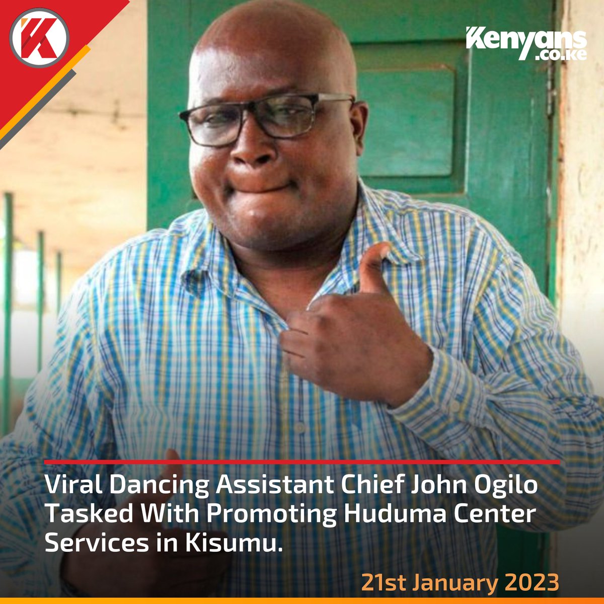 Kenyans.co.ke on Twitter "Dancing Kisumu Assistant Chief lands new