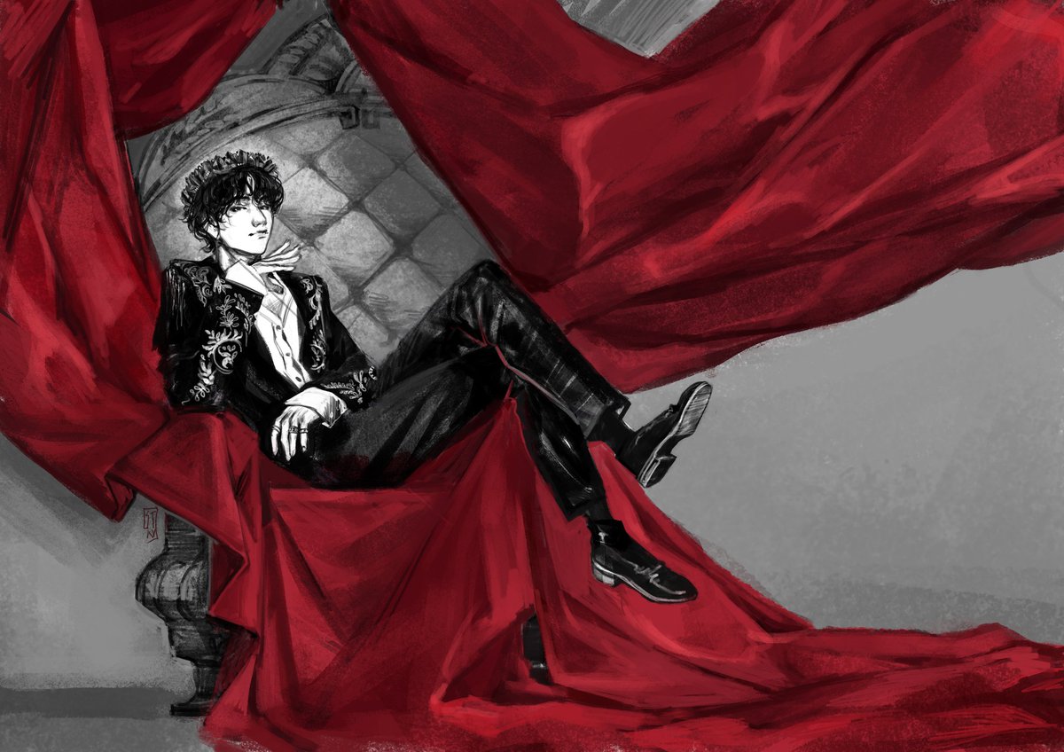 stas_nalil_kvas's tweet image. Kim Taehyung 
The Grand Consul
★
#BTSfanart #TAEHYUNG 
★
For @CANAGLIA_HAXYN