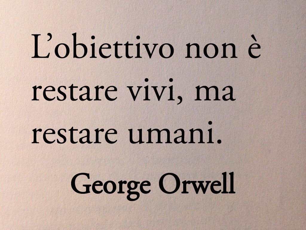 Poesiaitalia's tweet image. 73 anni fa moriva George Orwell.

Il messaggio universale di Orwell, l’ammonimento contro l'indifferenza che tende ad annullare la libertà e la dignità individuale.