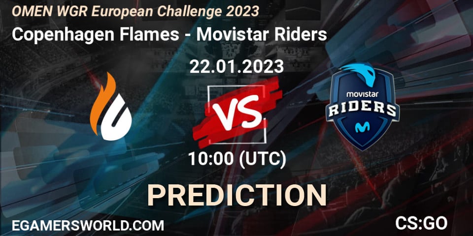 EGamersWorld on X: Copenhagen Flames vs Movistar Riders: Betting TIp,  Match Prediction. 22.01.23. CS:GO, OMEN WGR European Challenge 2023   Copenhagen Flames will win. We open the group stage  of OMEN WGR
