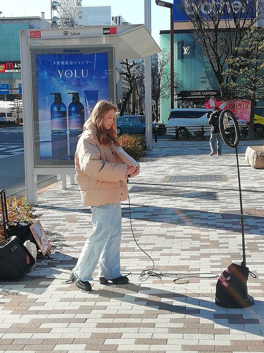 G42483276's tweet image. #PRINCESSPROJECT  #プリプロ　#川森萌可　モカちゃん路上ライブお疲れ様でした🎤🎵