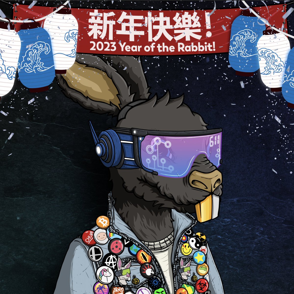 🌟🌟HAPPY CHINESE NEW YEAR!!🌟🌟

2023 is the Year of the Rabbit.💫🐰

A great year and good luck to all! 🤞

👀 WL GIVEAWAY 🎉

1⃣ Like, comment, and retweet to be entered into a drawing for a Mole HQ CodeCard🔑

#ChineseNewYear #DeadRabbits #Cardano