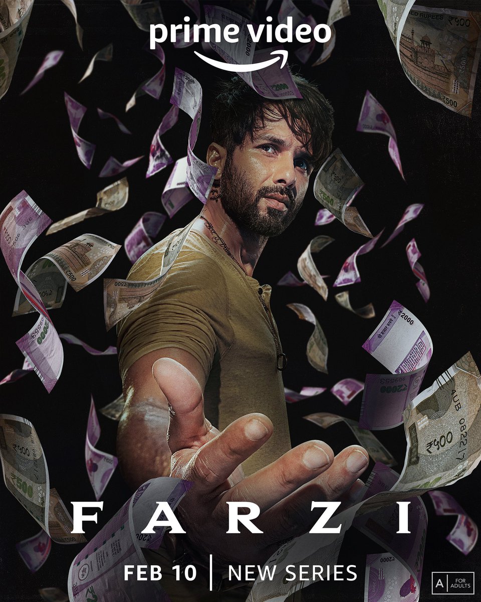 #Farzi on @PrimeVideoIN

@rajndk @shahidkapoor @VijaySethuOffl @kaykaymenon02 #RaashiiKhanna #AmolPalekar @bhuvanarora27 @MenonSita @sumank @d2r_films