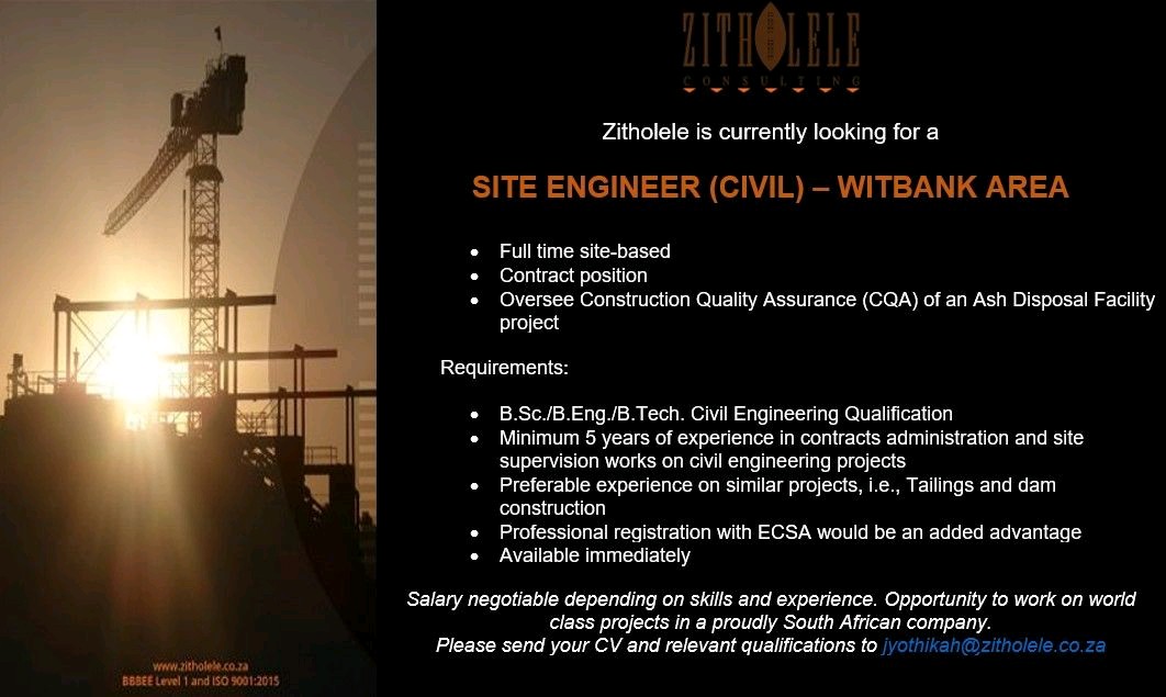 RMakukuli's tweet image. Site Engineer - Witbank, Mpumalanga