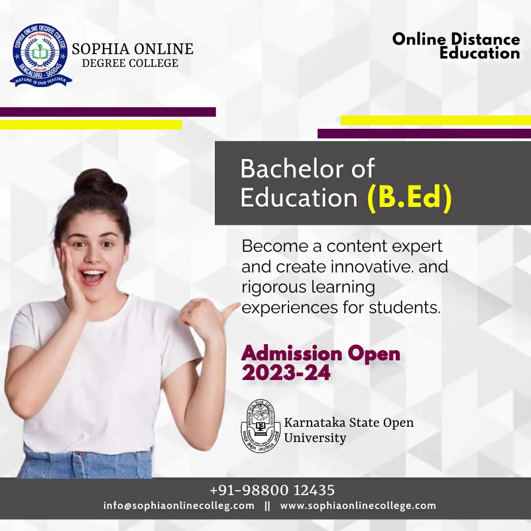 SophiaonlineDeg's tweet image. Enroll now for the Teaching courses and get admission to the top universities approved by UGC today! Limited seats, contact now: 098800 12435
#bedcourse #MedCourse #teachingcourse #distanceeducation #distancelearning #education #onlinelearning #onlineeducation #elearning #advance