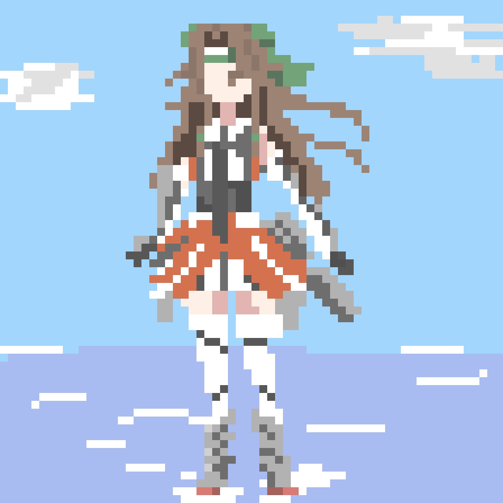 解像度上げ過ぎると最早ドットを打つじゃなくて描くになりそうではある
基準って難しいね

それはそうと、ドット絵うごかすはそのうち挑戦したい 