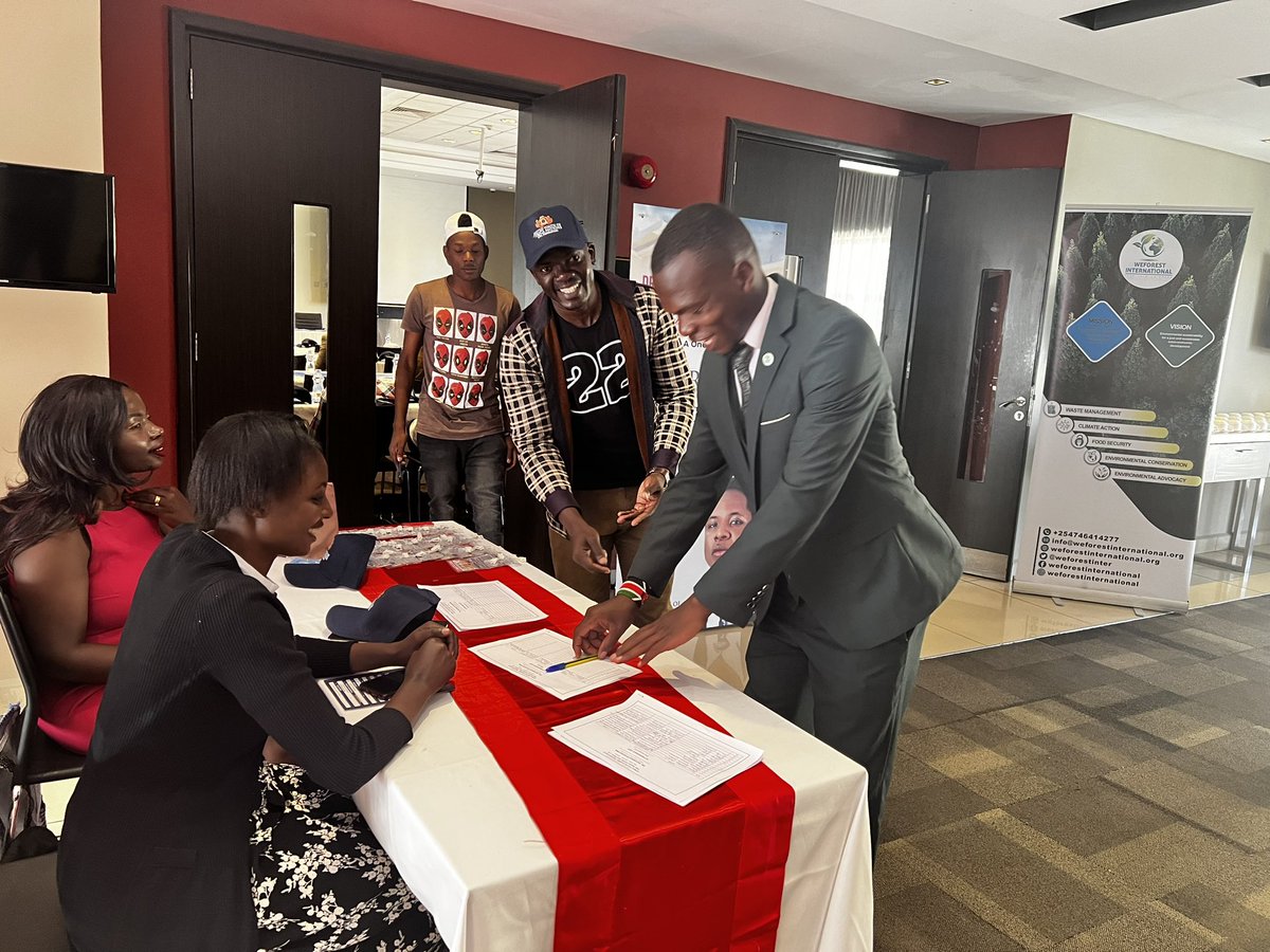 Weforestinter's tweet photo. It’s pleasure engaging Kenyan youths on matter of climate at @EkaHotel join the conversation with partnership United Youth of Africa Nations ( UYA Federation) https://t.co/gm2oGu1eJu