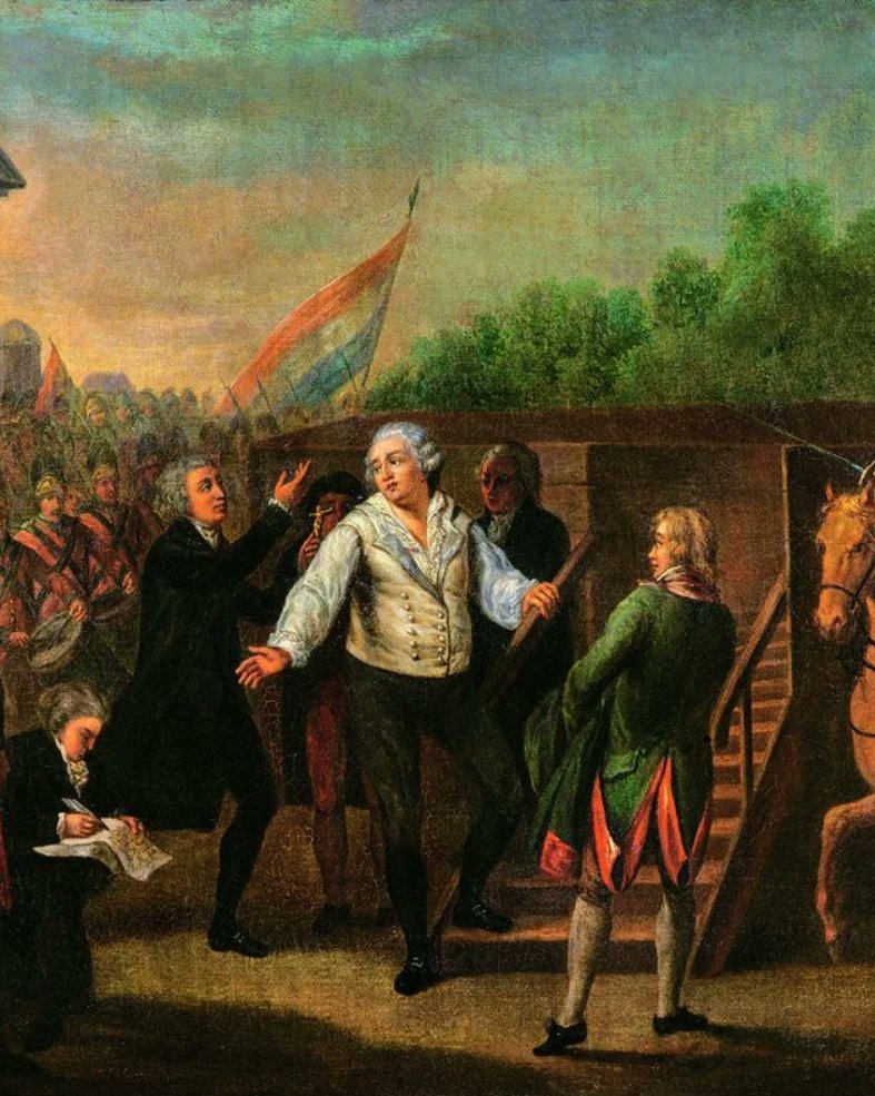 HistoiredeFran7's tweet photo. 21 janvier 1793 Exécution de Louis XVI

« Français, je meurs innocent; je pardonne à mes ennemis; je prie Dieu que mon sang ne retombe pas sur la France …» https://t.co/5e2Q0c0NW2