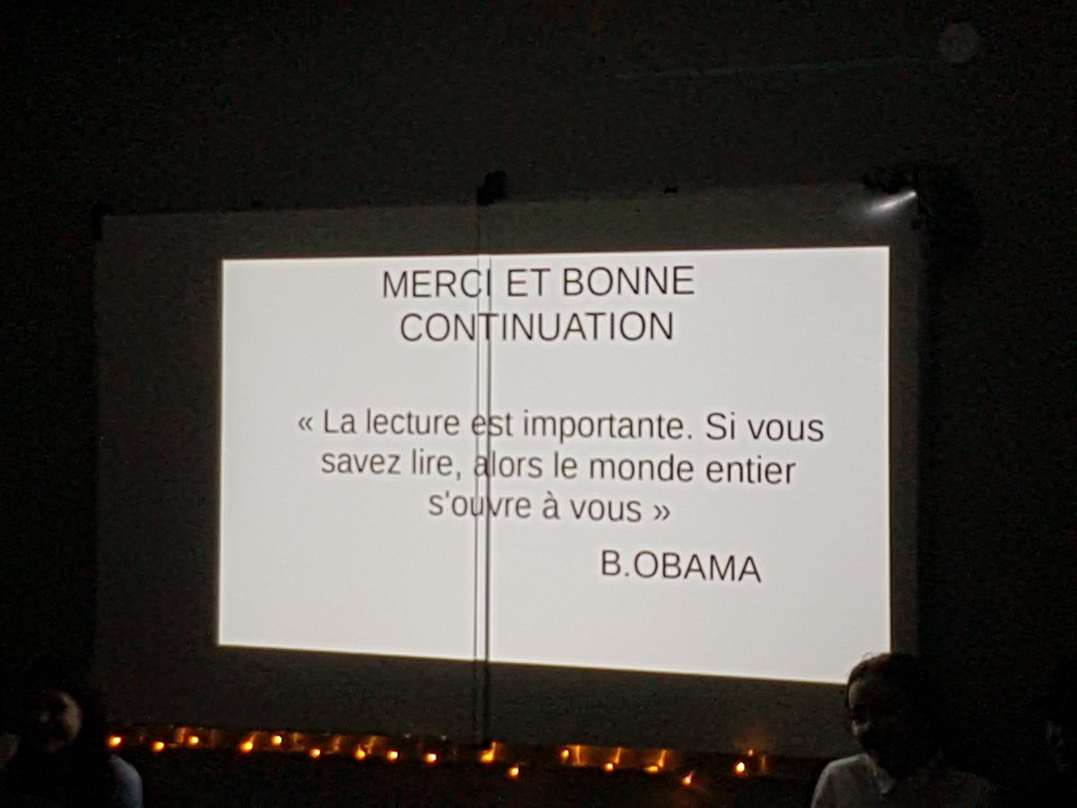 Beaux moments de partage autour de la lecture dans le cadre de la #nuitdelalecture . Merci aux élèves et professeurs pour le spectacle, aux parents pour leur soutien et aux visiteurs pour leur présence.