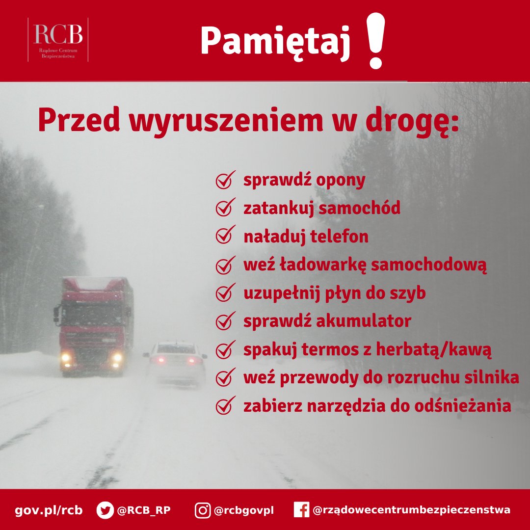 Rządowe Centrum Bezpieczeństwa tweet media