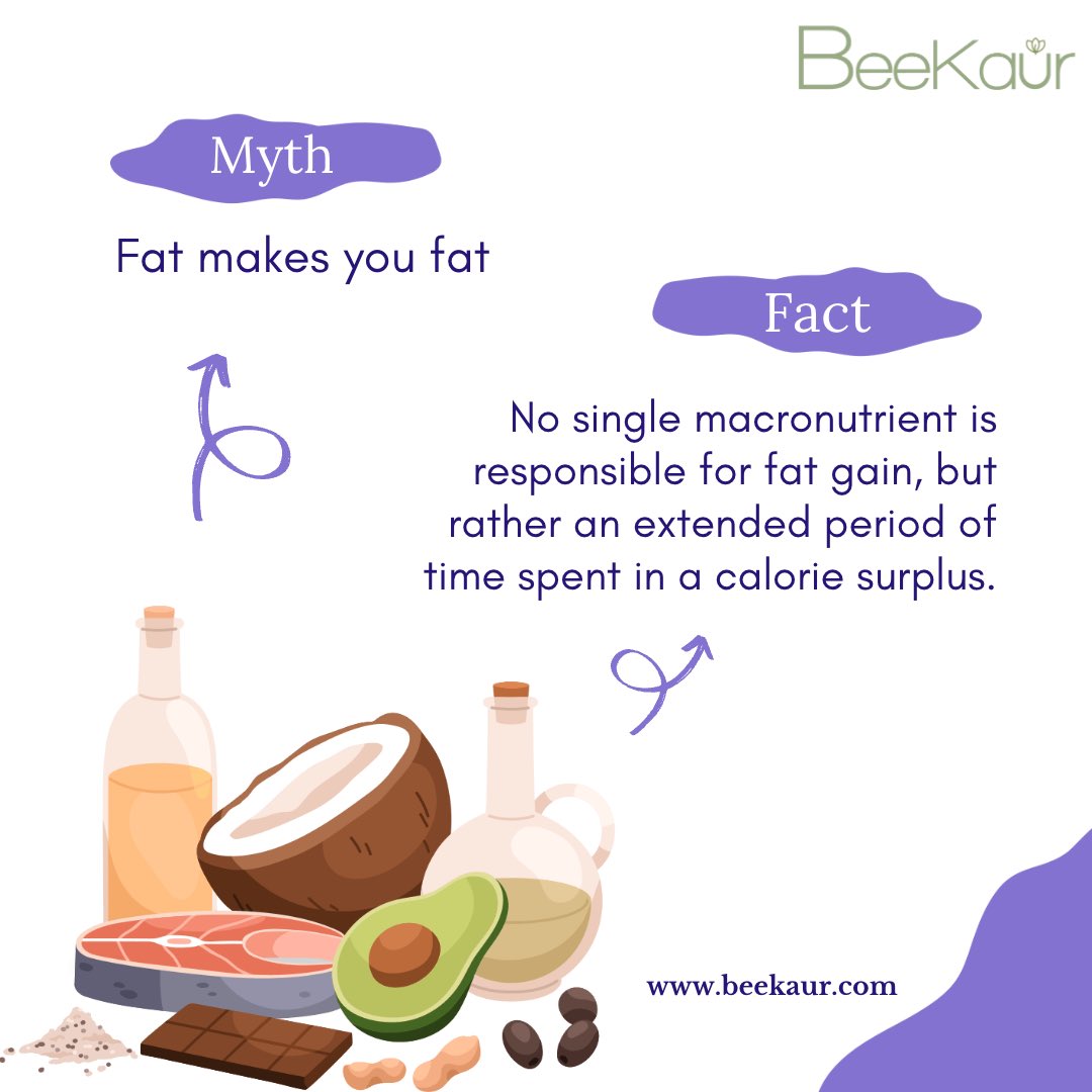 Myth buster Friday!🤩

beekaur.com

#fitnessmyths #fitness #fitnessmotivation #weightloss #gym #fitnessjourney #nutrition #workout #health #fitnessfacts #healthylifestyle #fitnesstips #myths #cardio #fitnesslifestyle #fatlosstips #nutritionmyths #fitnessgoals