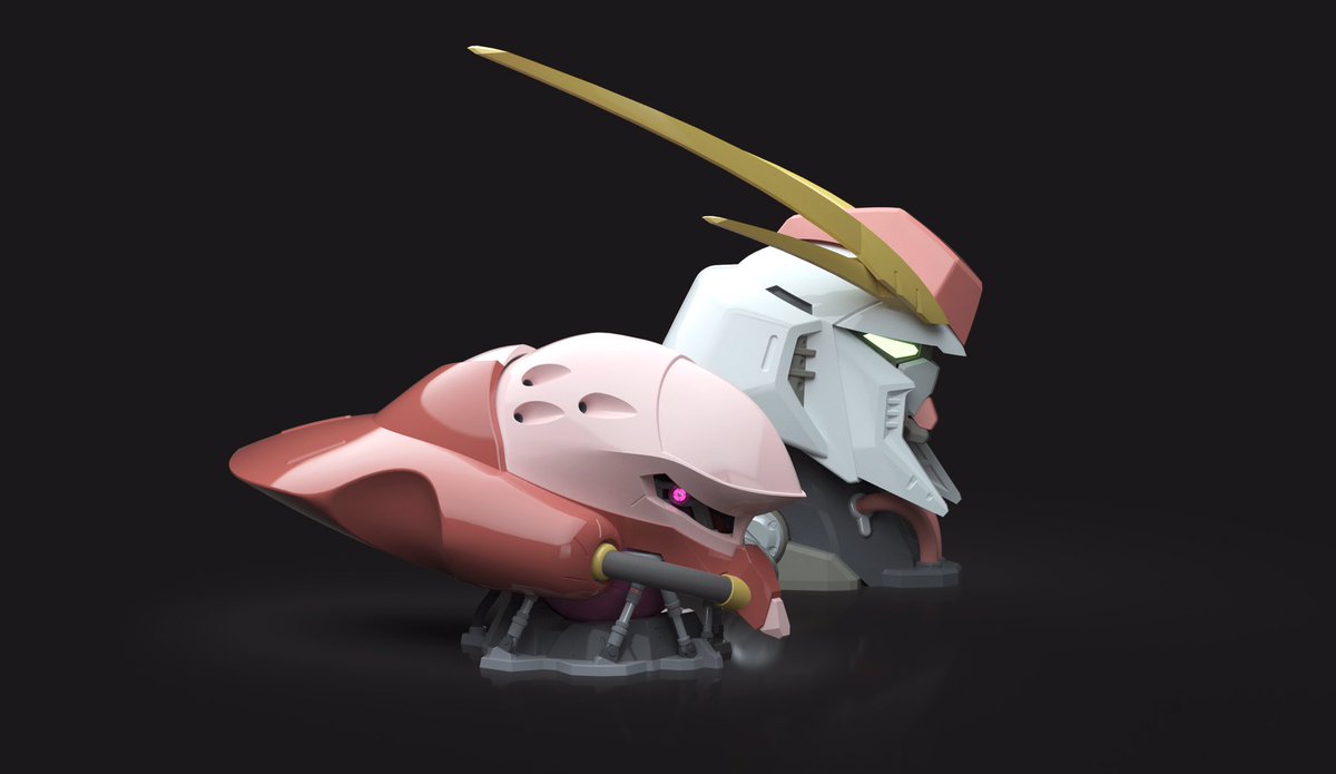 HerrKesu's tweet photo. In the last few years, from my opinion Messer is the most beautiful and sexy mobile suits in the gundam would.#gundam https://t.co/cPcfaSEjA4