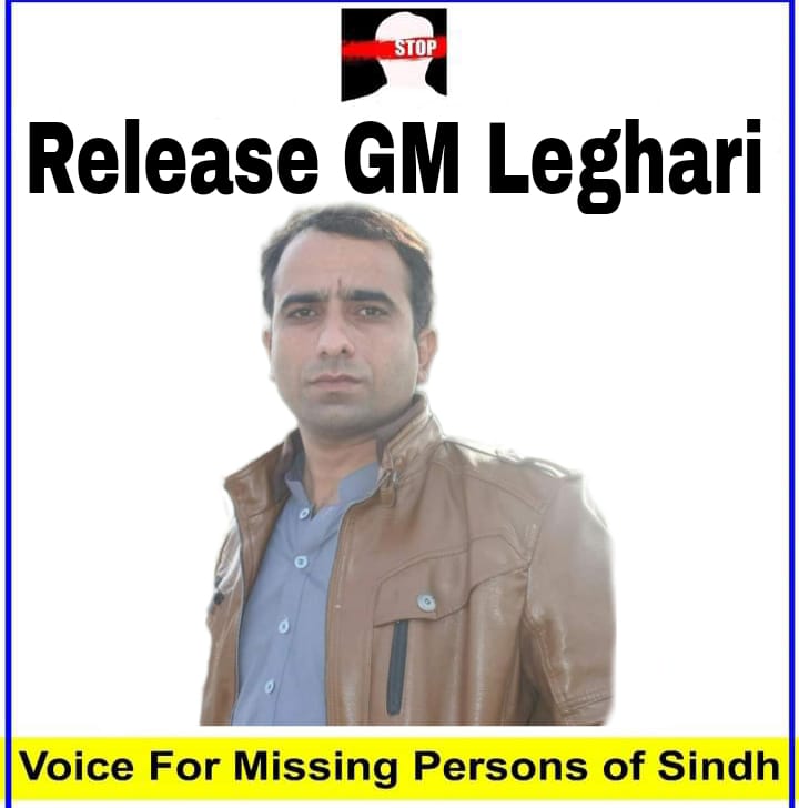 GM Leghari is a teacher and national activist, who has been abducted by the agencies of Pakistan. Now he is missing we demand if he is criminal than bring him to the courts and make trials against him. #ReleaseGMLeghari