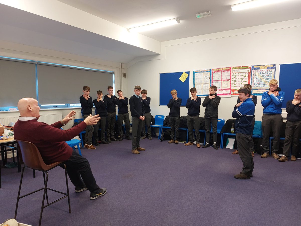 All of your TY’s completed their First Aid module with Mr Michael Crosbie from <a href="/AlliedTraining1/">Allied Training</a> We would like to thank Michael for all of his knowledge &amp; experience, which he shared with our TY’s. <a href="/GCC_NewRoss/">Good Counsel College</a>