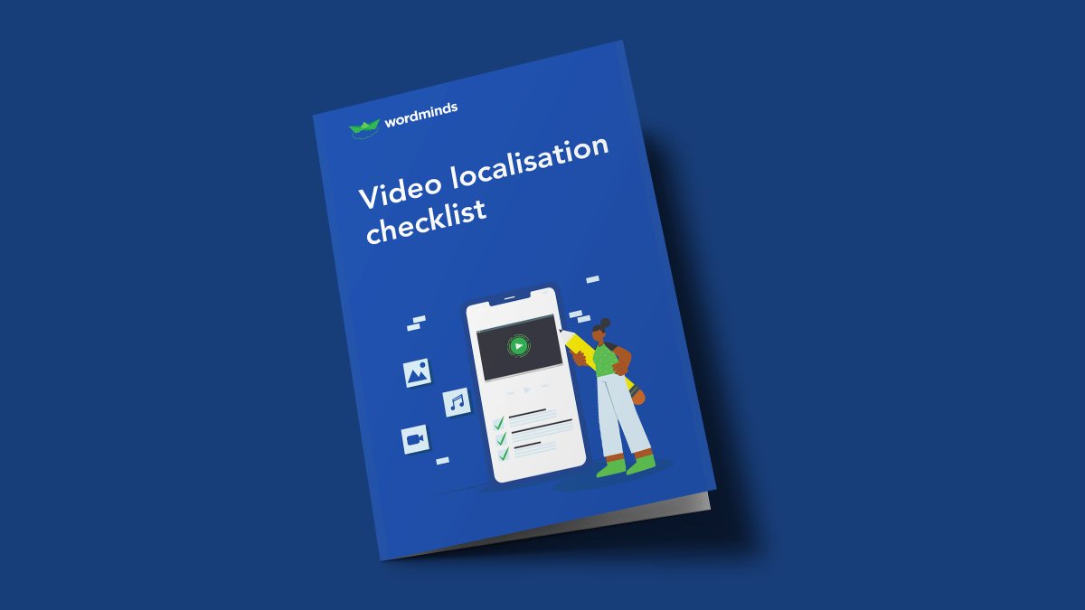 Wordminds_'s tweet photo. Ready to place a video localisation project? Our handy checklist has all the important things our localisation teams want you to share with us, from fonts and images to plug-in history: https://t.co/Z8tBstza9O. 

#localisation #videolocalisation #goglobal https://t.co/vhiCuWK9Nw