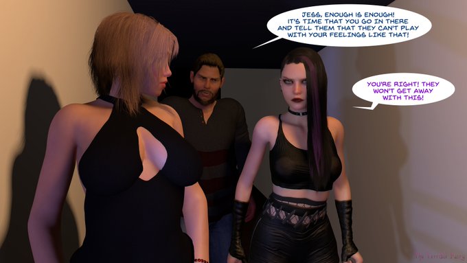 Here's Part 3 of the New Year comic! Uh-oh... what's gonna happen now??  Part 4, 5, and 6 are already