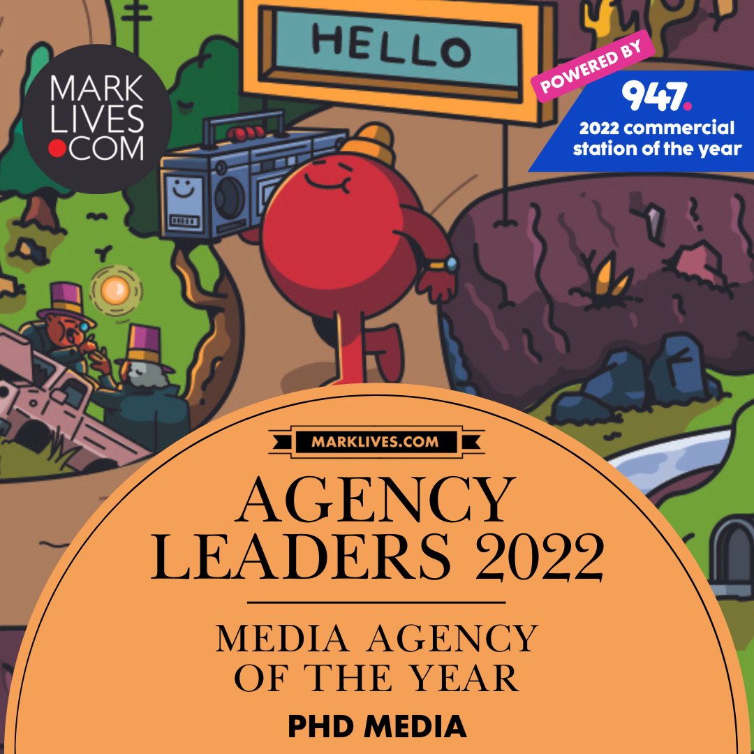 MarkLives's tweet image. #AgencyLeaders 2022: Media Agency of the Year
Congratulations to @PHDsouthafrica