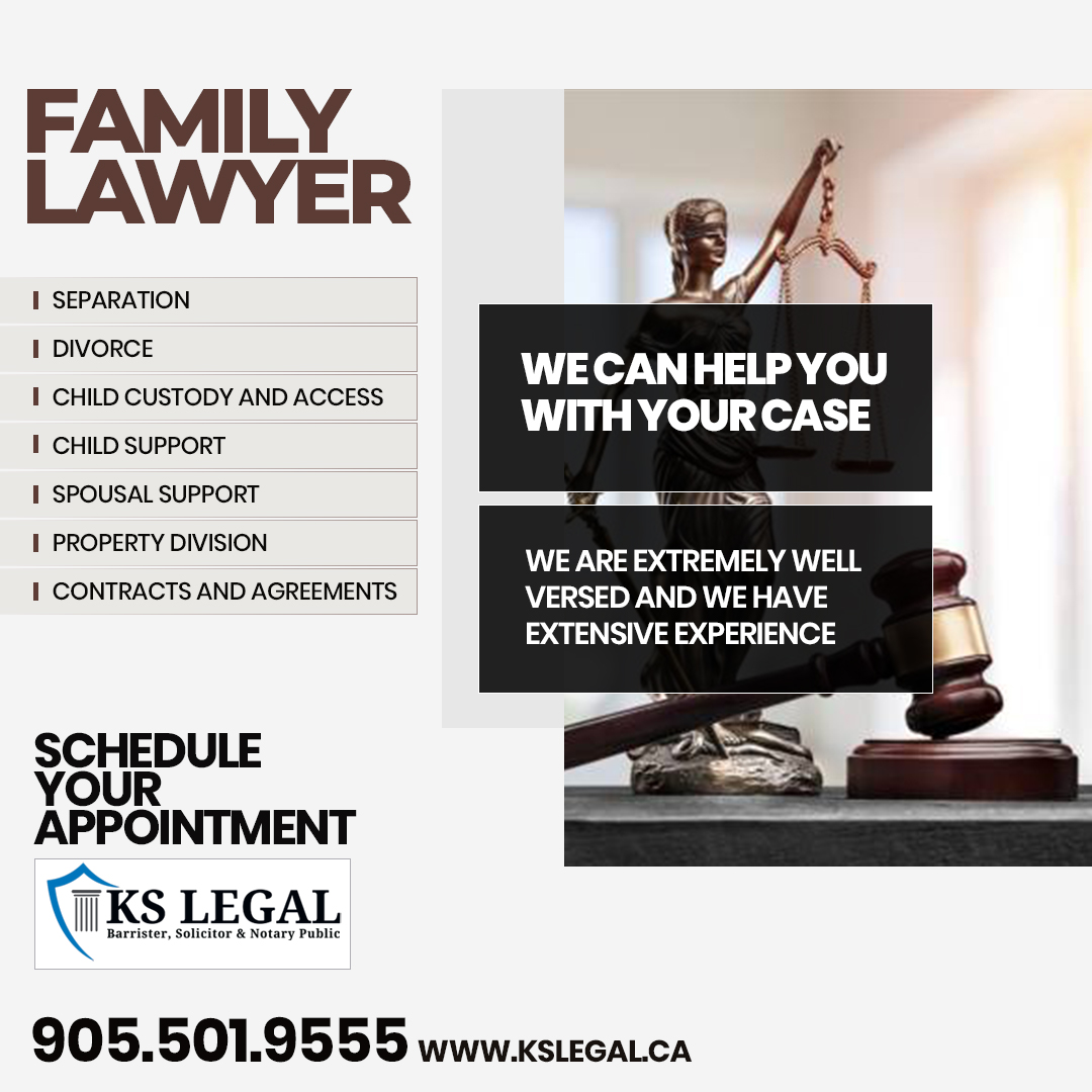 KS Legal's Family Lawyers Team can help you with your case Because We are highly qualified and have vast experience.
➡️ #separation
➡️ #divorce
➡️ #child #custody, #access, and #support
➡️ #contracts and #agreement
➡️ #PropertyDivision
📞 +19055019555
🌐 kslegal.ca