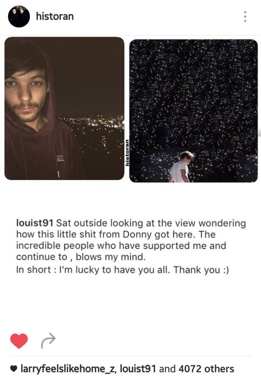larry moments/interactions… on Twitter "14/11/16 Louis likes an
