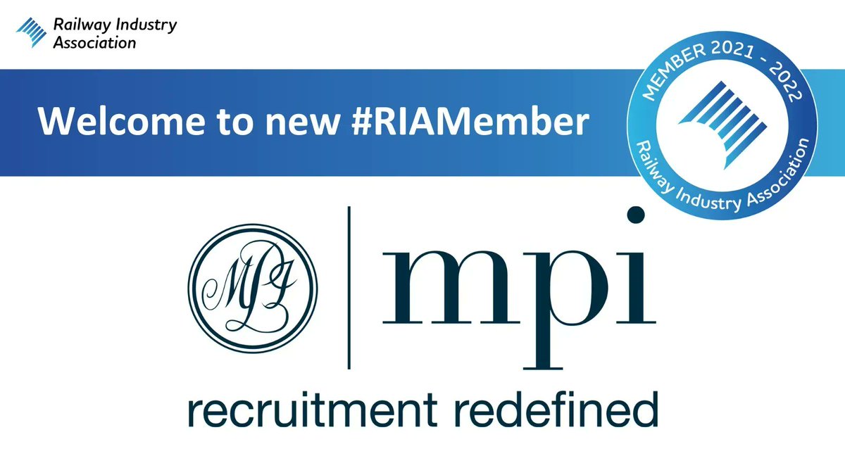 railindustry's tweet photo. RIA would like to extend a warm welcome to the following companies who have recently joined RIA as new members.

Congratulations to @MPILTD, @Assignar @Railsy3 and @Rail_Sense!

#RIAMember https://t.co/pzmu7bFGHi