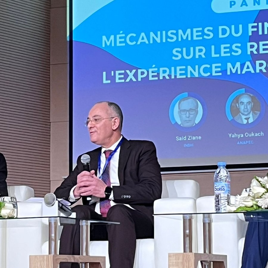 "Results-based approaches to #publicfinancialmanagement have helped create better synergies between finance and sectoral ministries" - Samir Ajaraam <a href="/MIEPEECMAROC/">MIEPEEC MAROC</a> #RBFSeminar #SocialImpacts