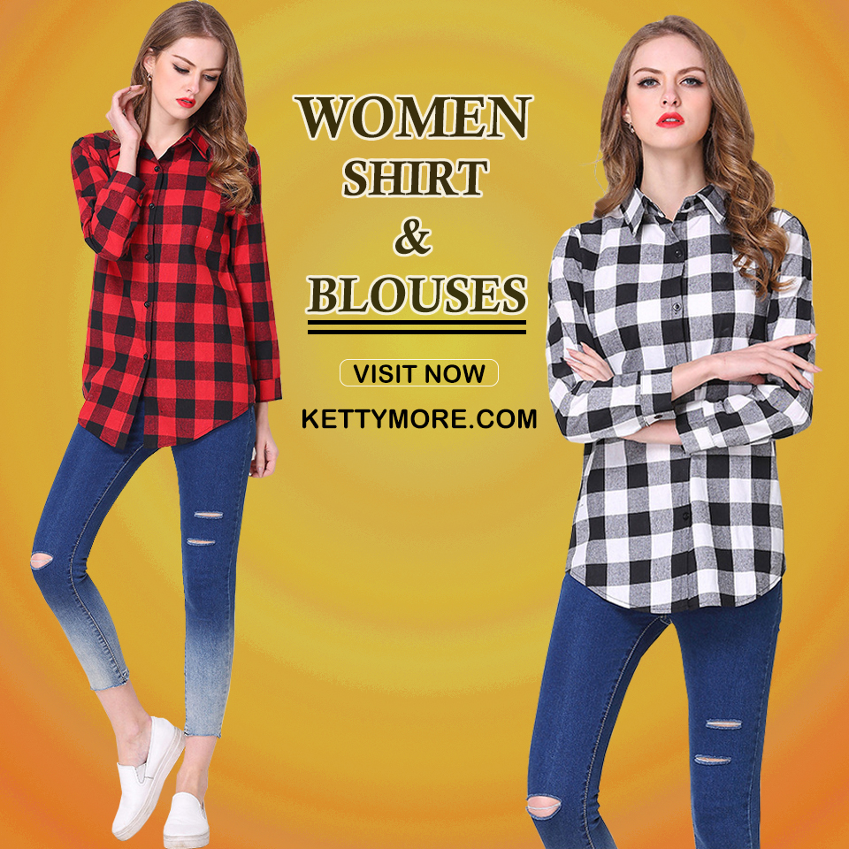 Women's Classic Plaid Long Sleeves Shirt.

Check Our Website.

#women #womenshirts #tshirts #tshirtshop #clothing #blouses #Summer #womensfashion #partywear #style #shirtstyle #specialdesign #shopping #shirtsforsale #trending #model #shopping #specialoffer #Kettymore