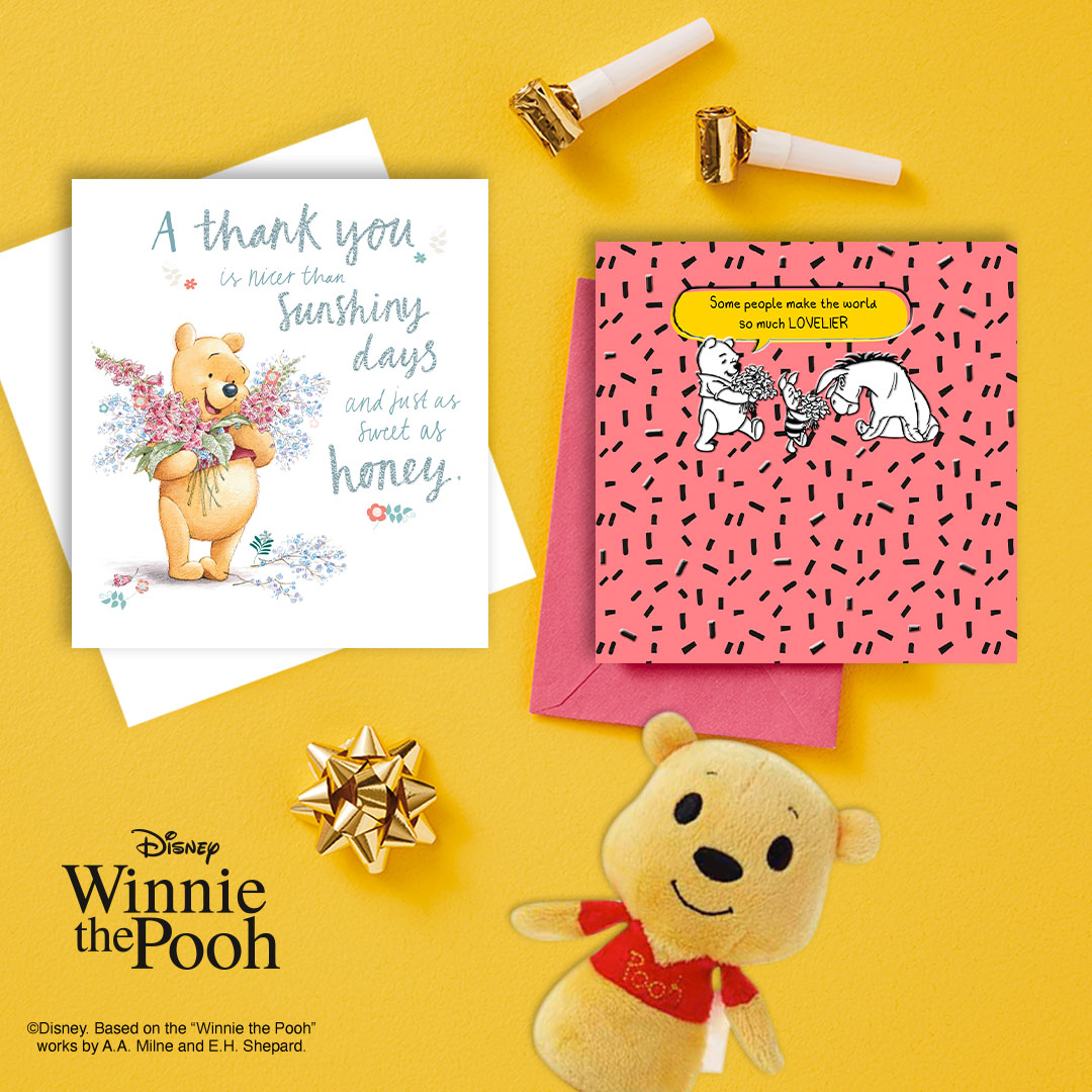 🌟WIN🌟
Fancy a chance to win these gorgeous goodies in our super-sweet Winnie-the-Pooh Day giveaway! 🍯 To be in with a chance to win simply like, RT and tag a friend!
*T&amp;C’s - bit.ly/3ey6V0U. Ends 24/12/22
#Giveaway