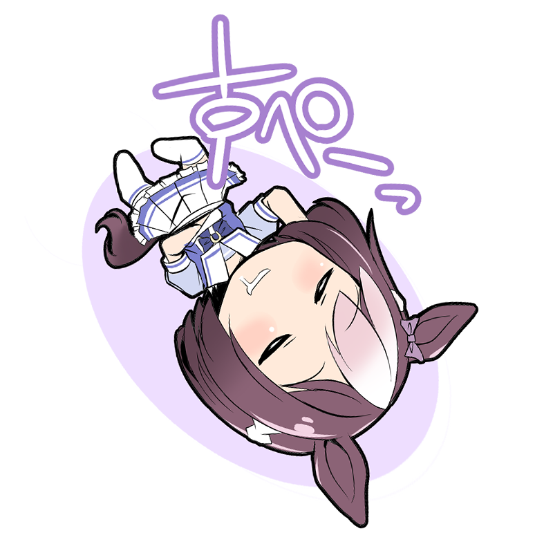 スペシャルウィーク(ウマ娘) 「寝息#ウマ娘 」|とんぷう🐴のイラスト