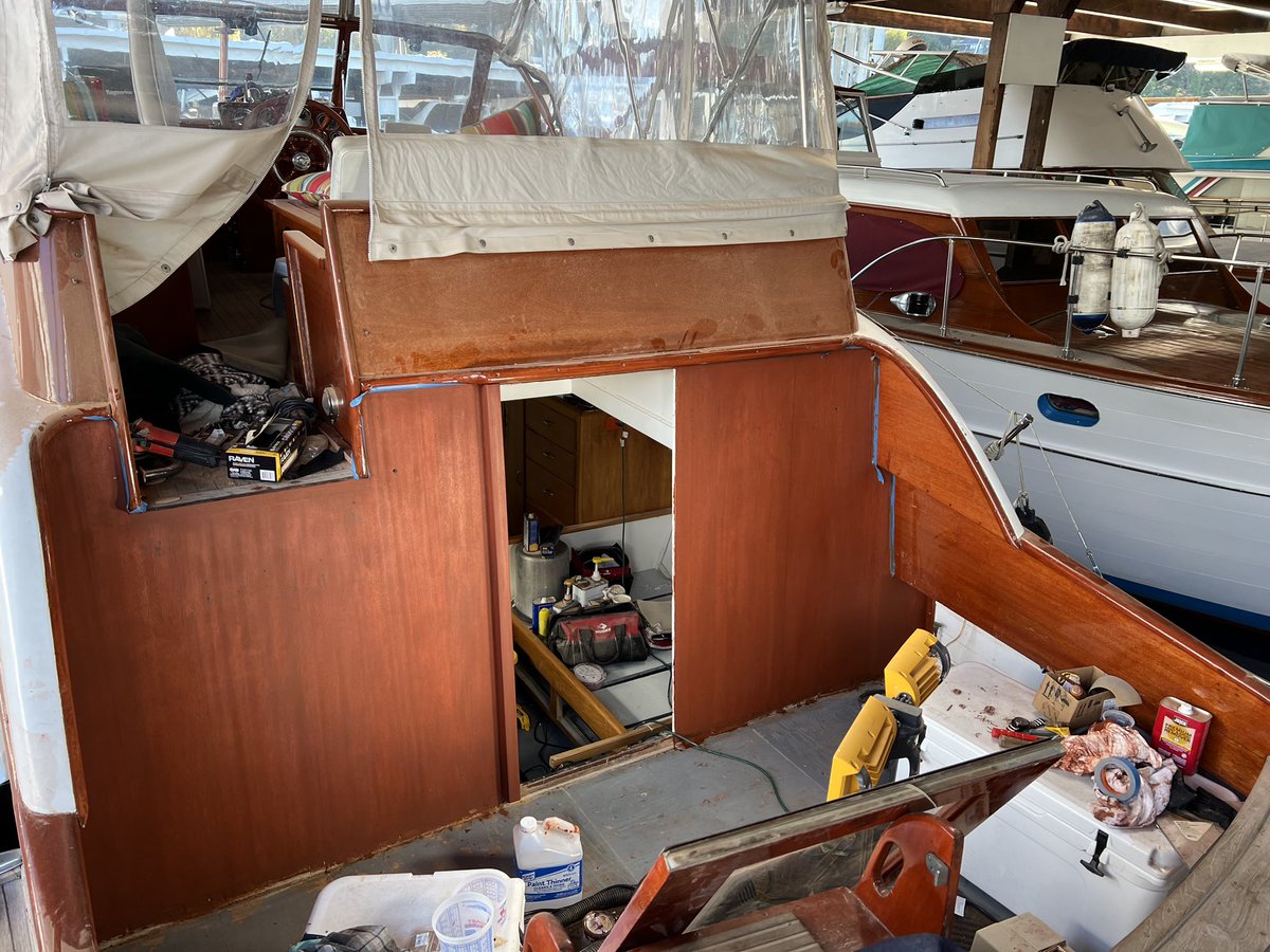 grimminal's tweet image. #chriscraft rebuild! Here we go with my first post. Follow along as we put a 1955 chris craft back together